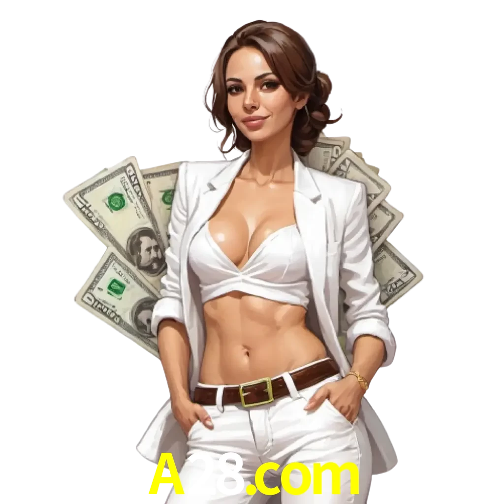 woman with money playing in a28 bet casino